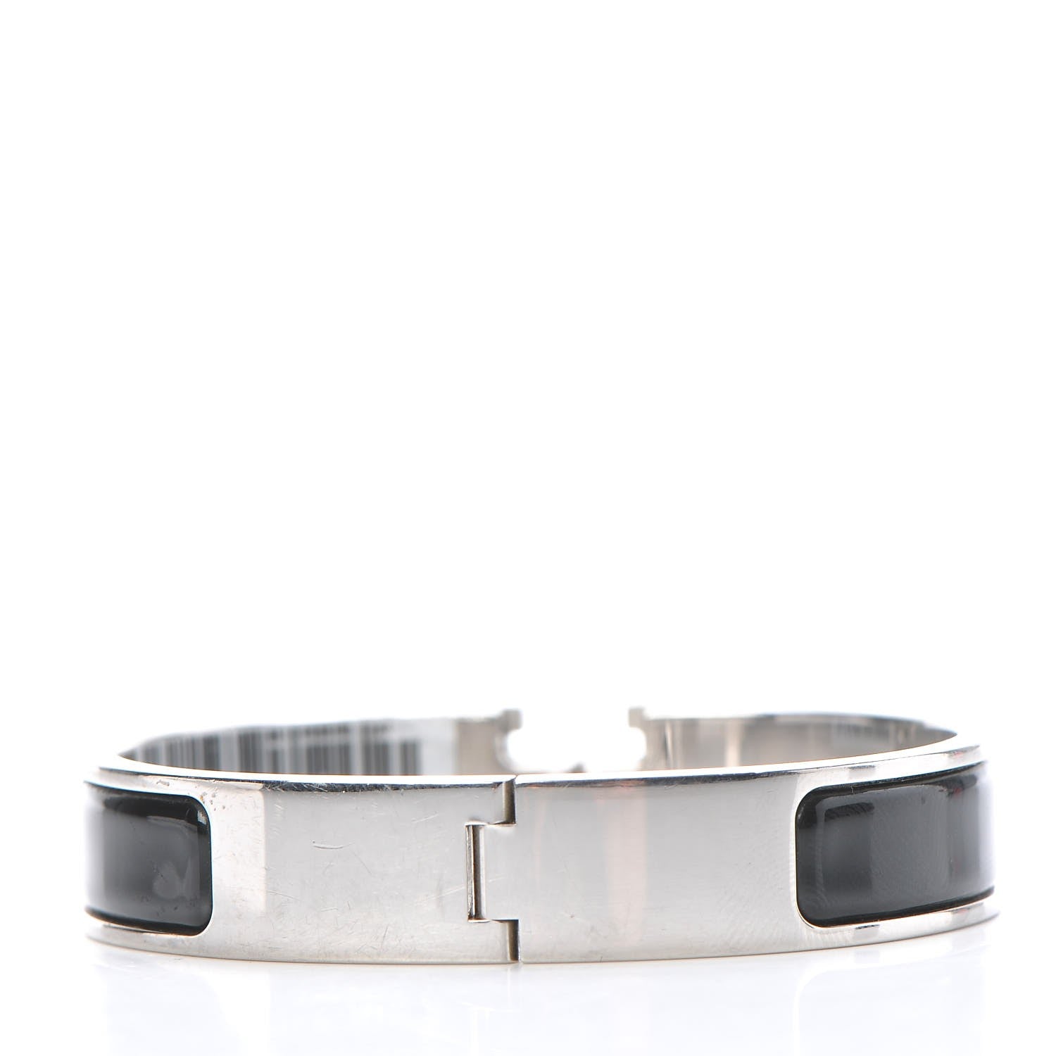 Hermes Enamel Narrow Clic Clac H Bracelet PM Black 3 of 4