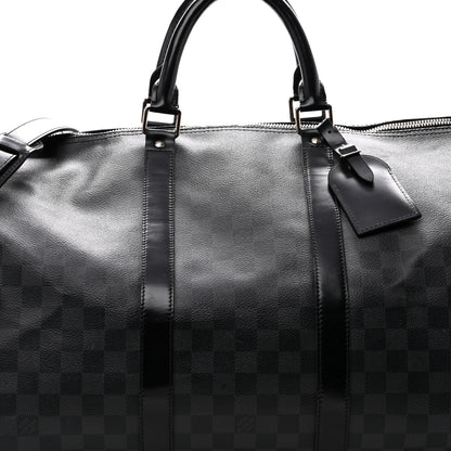 Louis Vuitton Damier Graphite Keepall Bandouliere 55 7 of 15