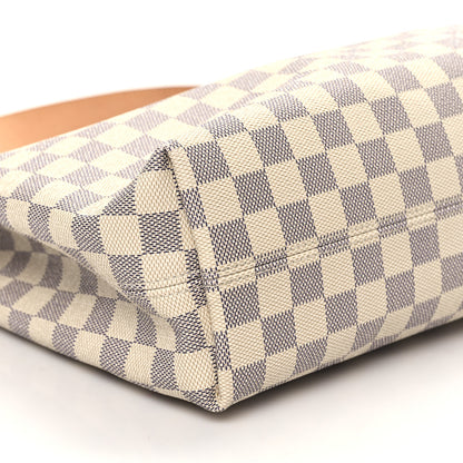 Louis Vuitton Damier Azur Graceful PM Rose Ballerine 9 of 11