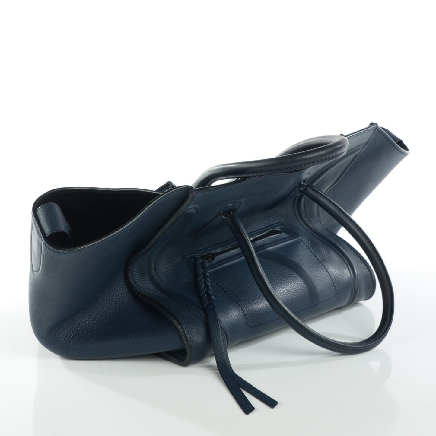 Supple Calfskin Medium Phantom Luggage Midnight