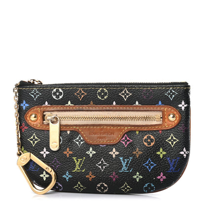 Louis Vuitton Monogram Multicolor Pochette Plate MM Black 1 of 6
