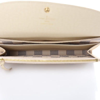 Louis Vuitton Damier Azur Emilie Wallet 5 of 10