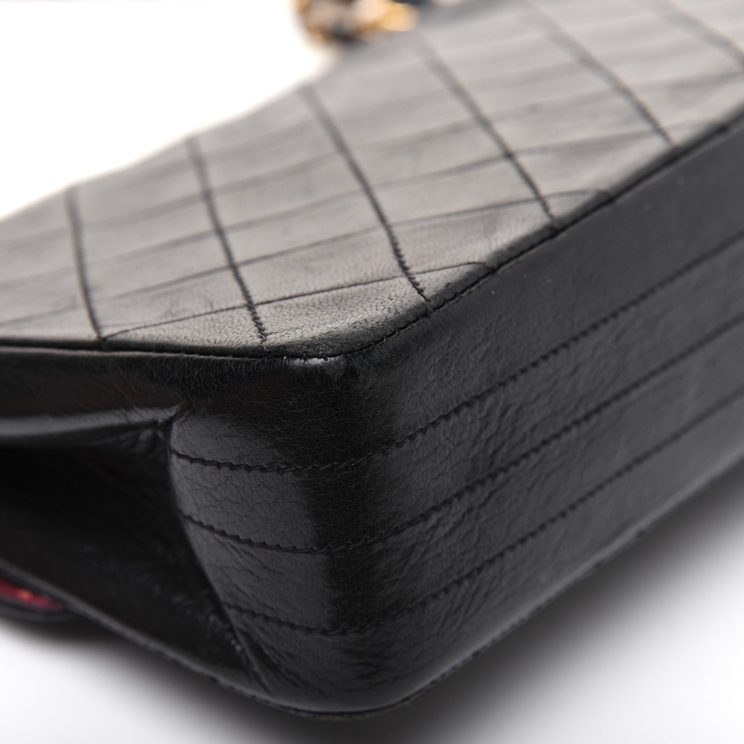Chanel Lambskin Quilted Small Single Flap Black 34 of 40