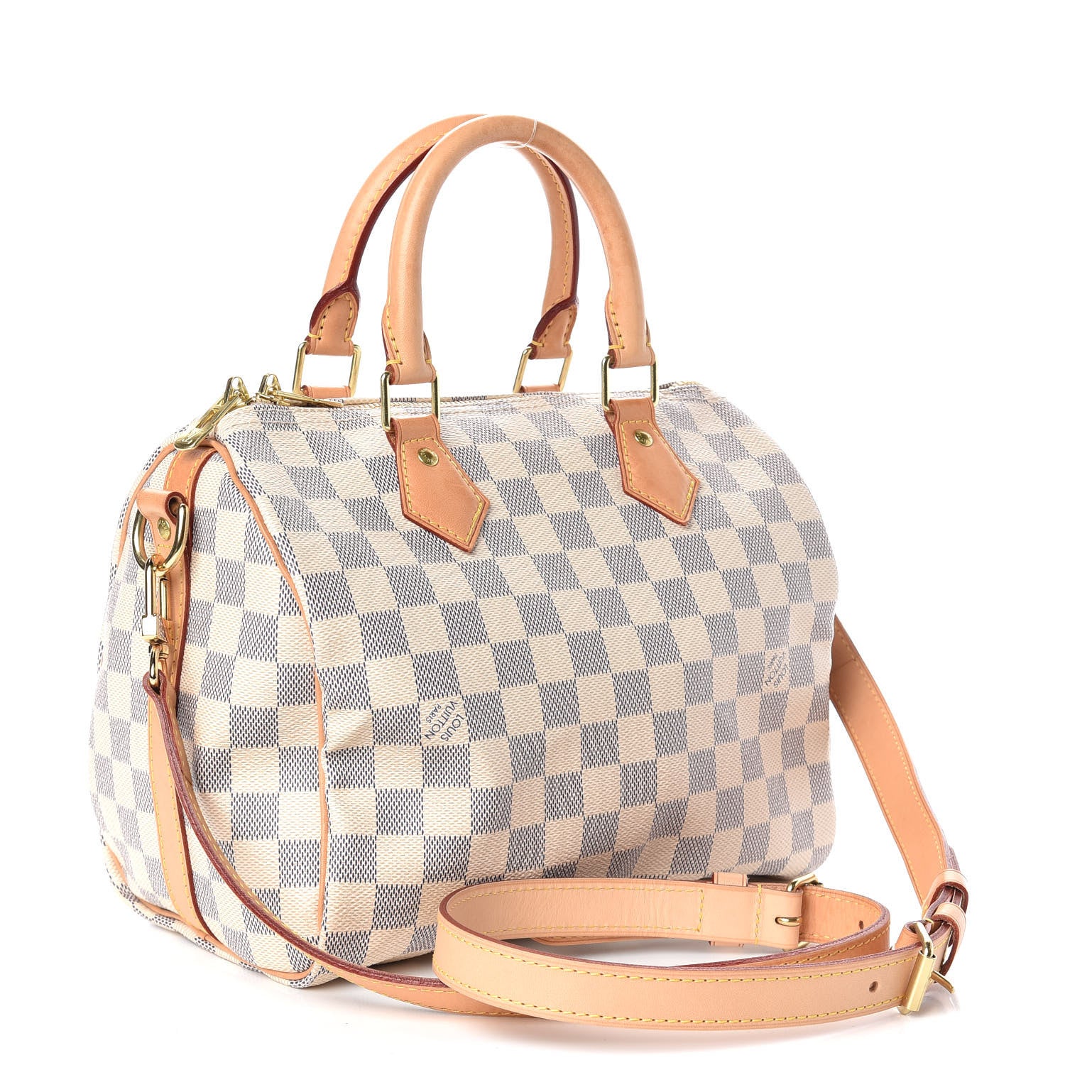 Louis Vuitton Damier Azur Speedy Bandouliere 25 2 of 13