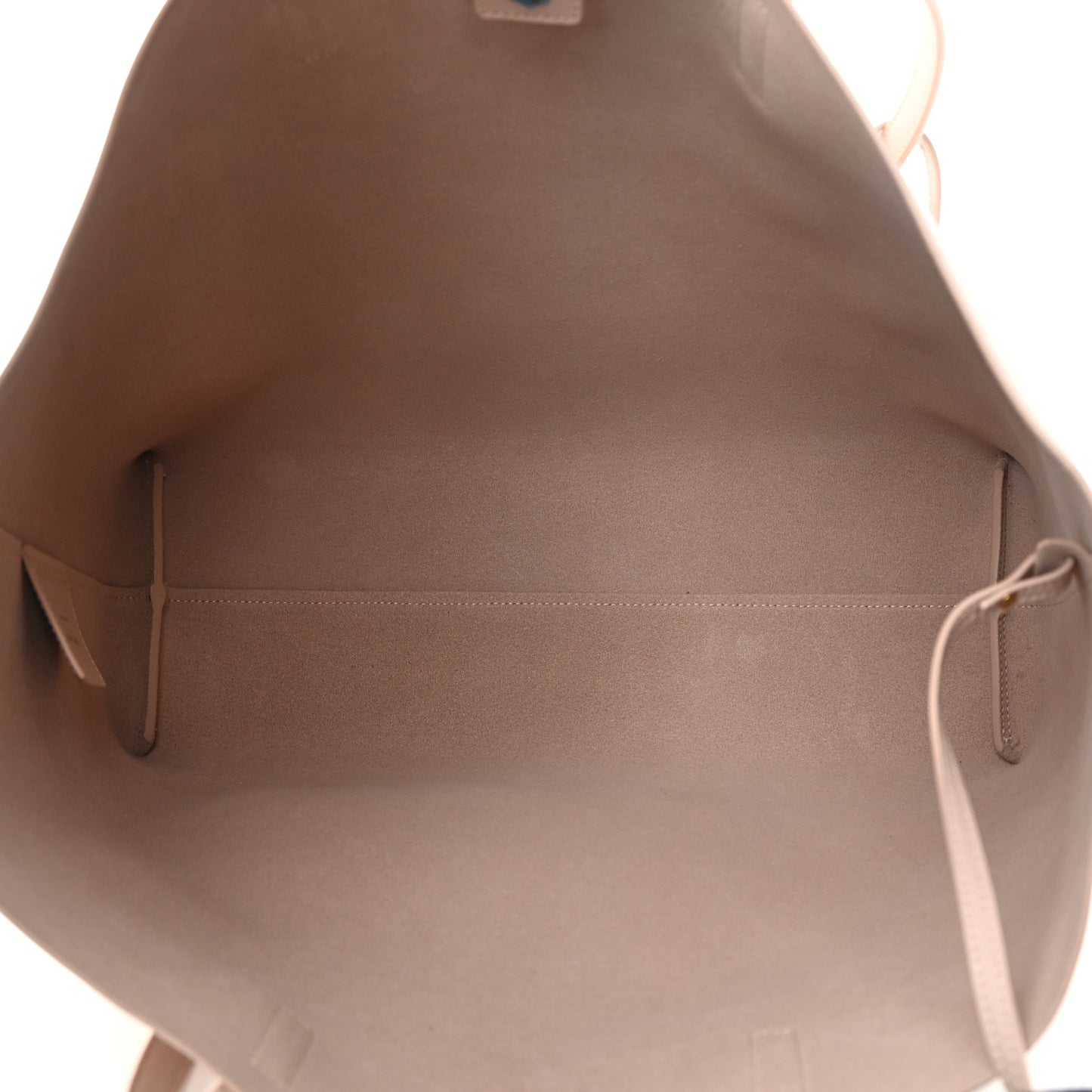 Calfskin Large Shopping Tote Pale Blush