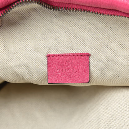 Gucci Grained Calfskin Logo Belt Bag Pink 6 of 10