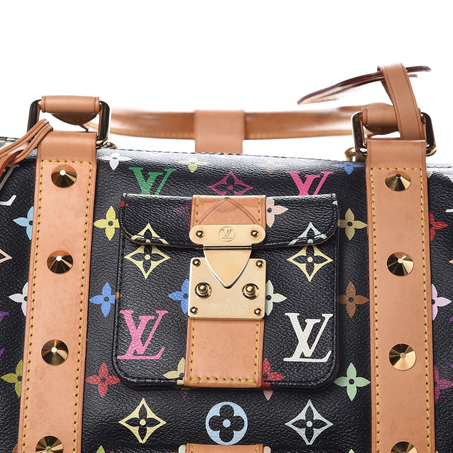 Monogram Multicolor Keepall 45 Black