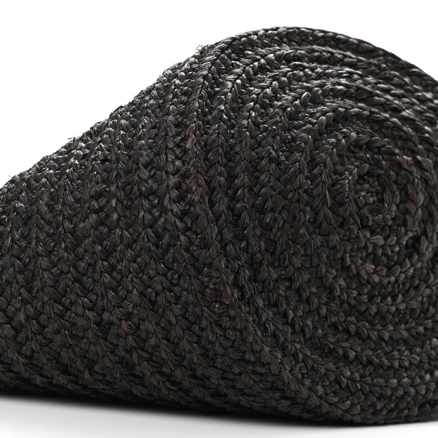 Saint Laurent Raffia Medium Panier Bag Black 9 of 11