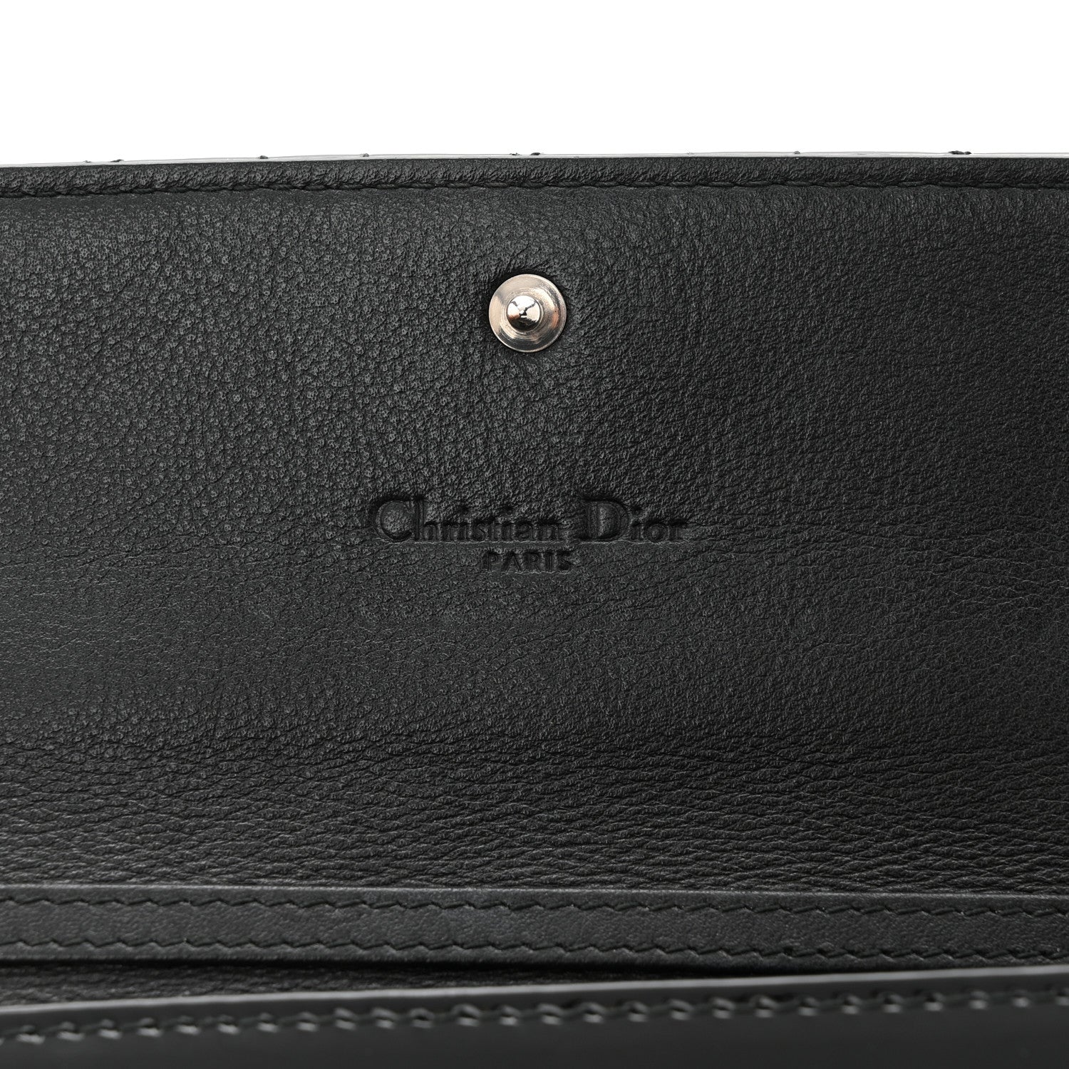 Christian Dior Patent Cannage Lady Dior Convertible Clutch Black 6 of 11