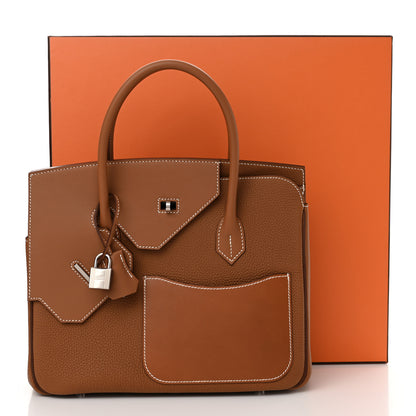 Hermes Togo Swift Birkin En Desordre Sellier 30 Gold Fauve 11 of 11