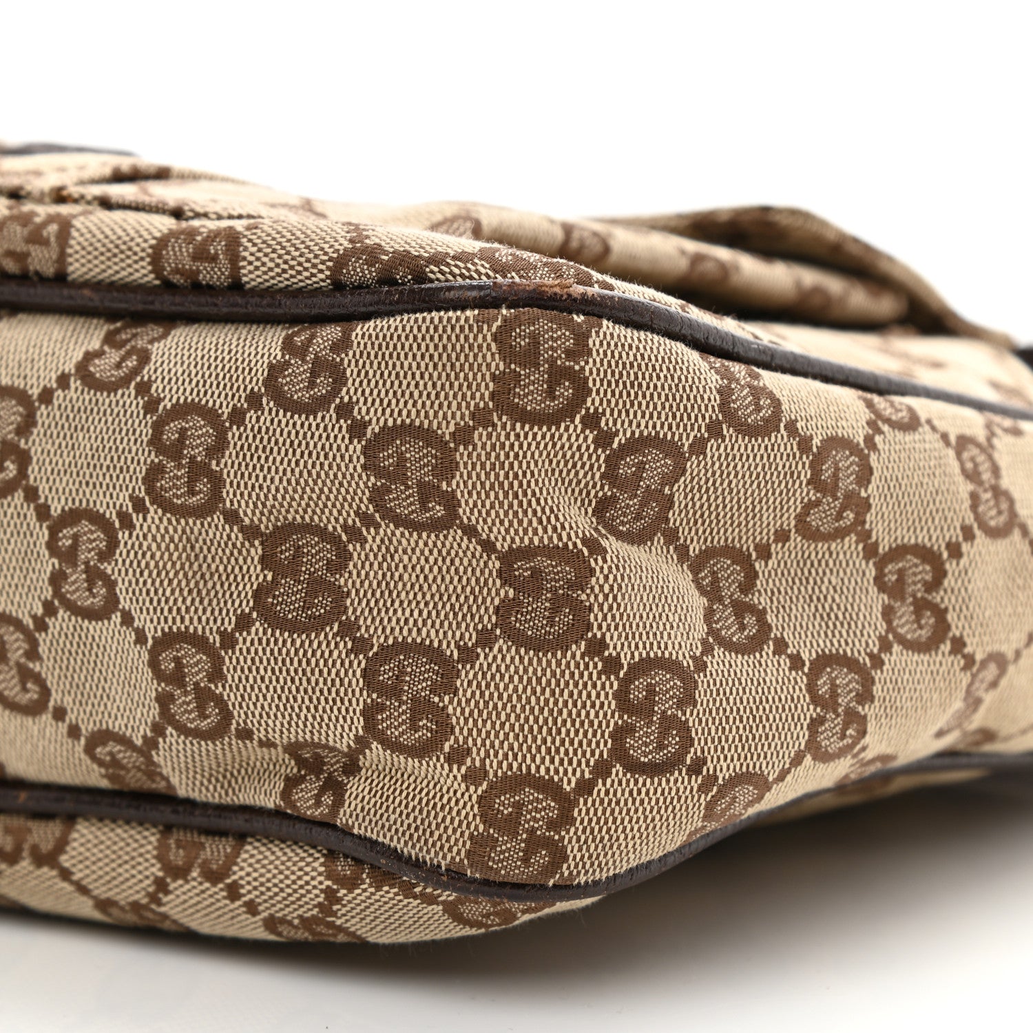 Gucci Monogram Messenger Bag Dark Brown 9 of 10