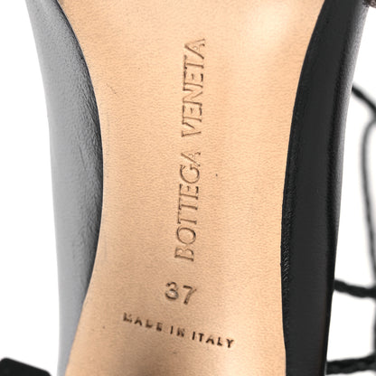 Bottega Veneta Nappa Spritz Pumps 37 Black 7 of 10