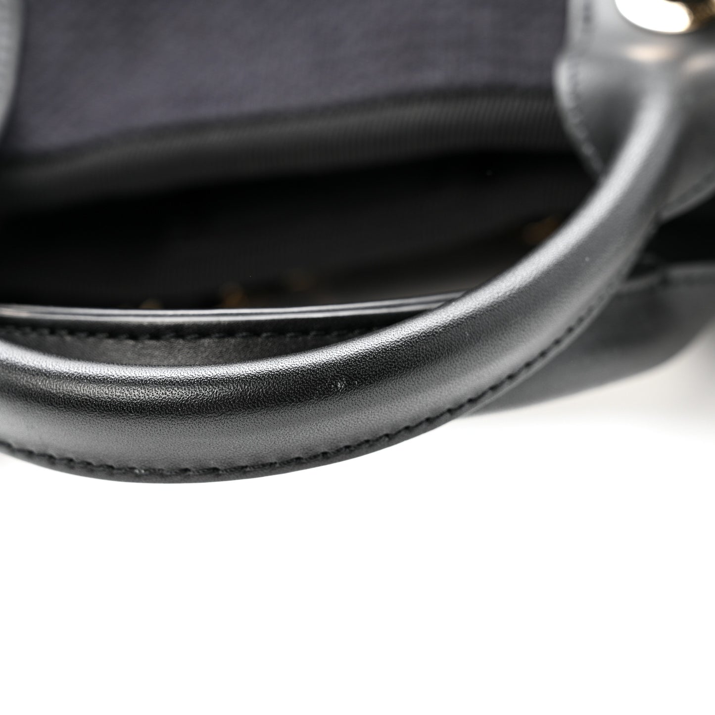 Mixed Fibers Small Deauville Tote Black
