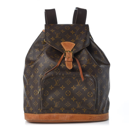 Louis Vuitton Monogram Montsouris GM Backpack 1 of 14