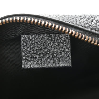 Gucci Pebbled Calfskin Mini Soho Disco Bag Black 6 of 8