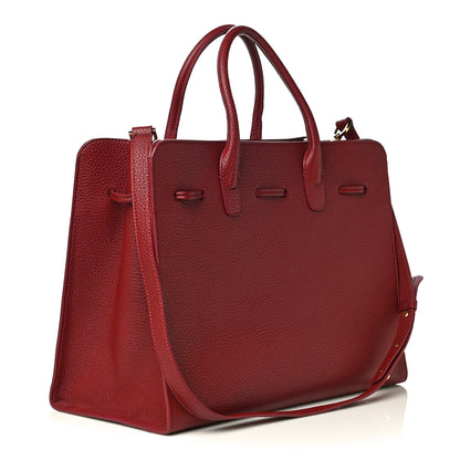 Mansur Gavriel Tumbled Calfskin Large Sun Bag Rococo 3 of 9