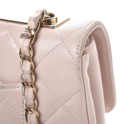 Chanel Lambskin Quilted Medium Trendy CC Flap Pink 15 of 23