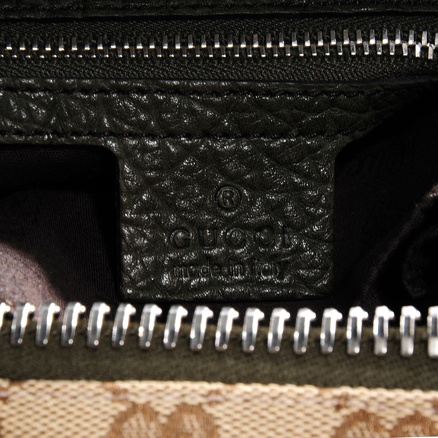 Gucci Monogram Bamboo Bar Medium Tote 6 of 7