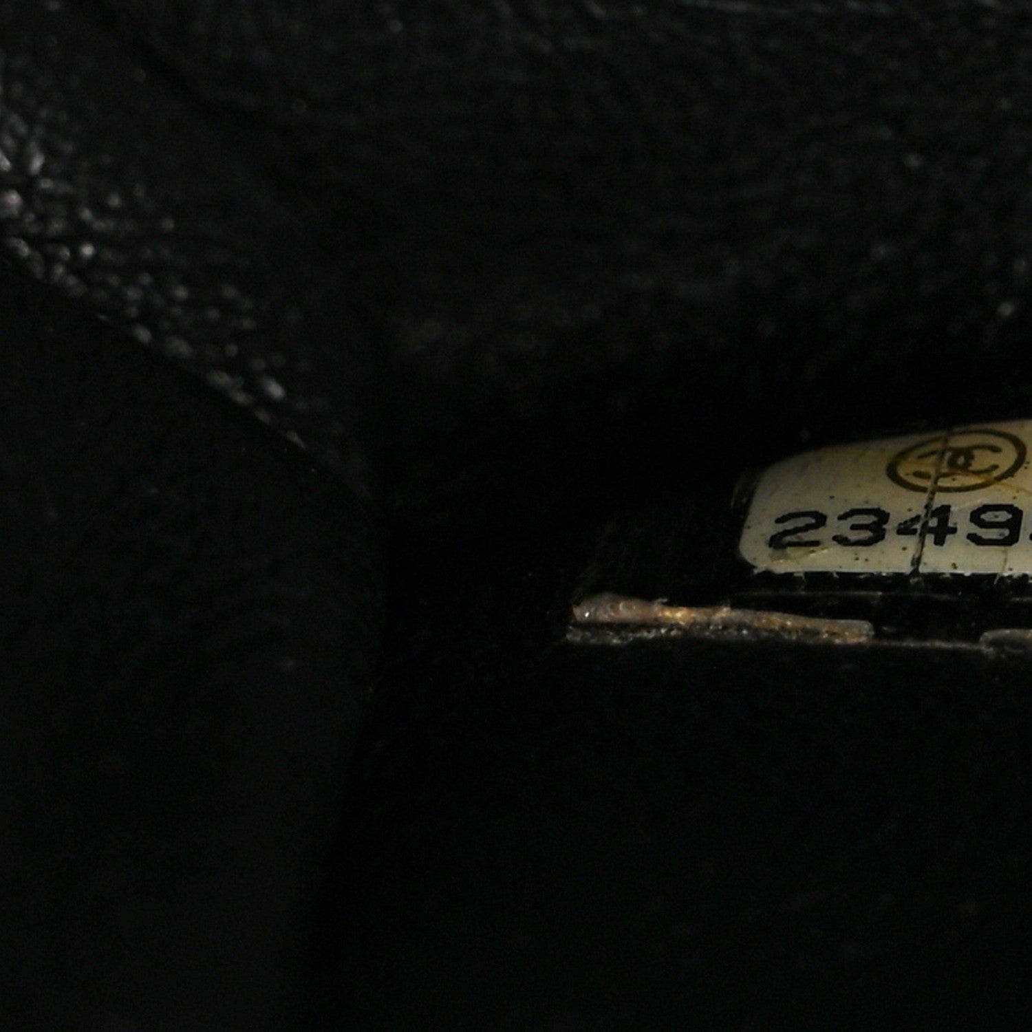 Chanel Caviar Lizard Embossed Quilted Small Coco Handle Flap Black 6 of 9