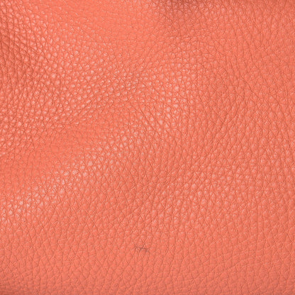 Valentino Garavani Grained Calfskin C-Rockee Fringe Tote Coral 8 of 8