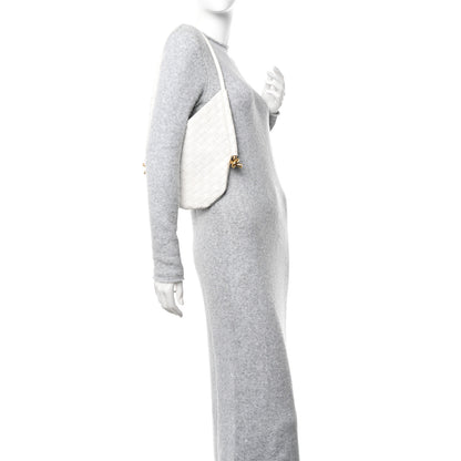 Bottega Veneta Nappa Intrecciato Small Solstice Hobo White 2 of 10