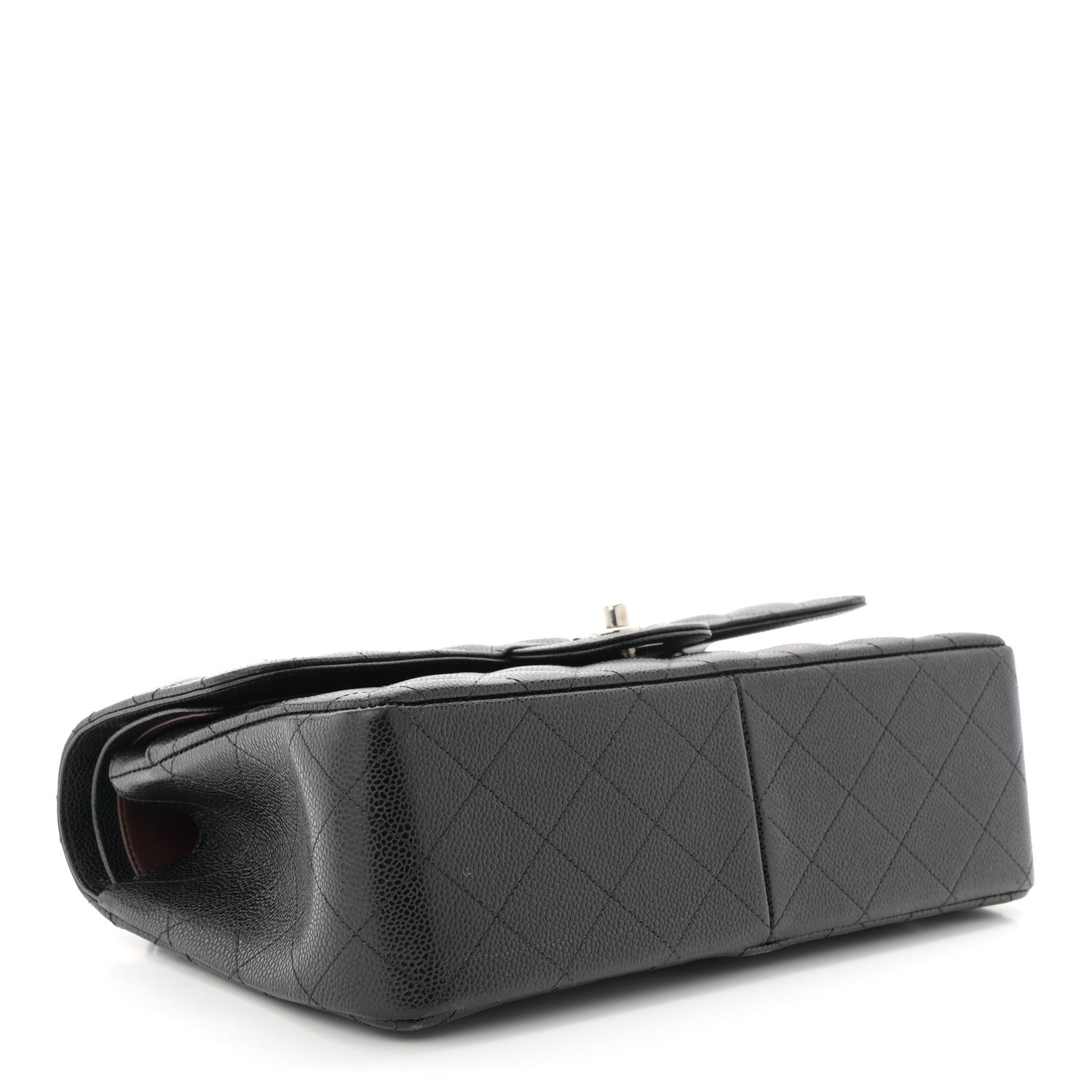 Chanel Caviar Quilted Jumbo Double Flap Black 4 of 11