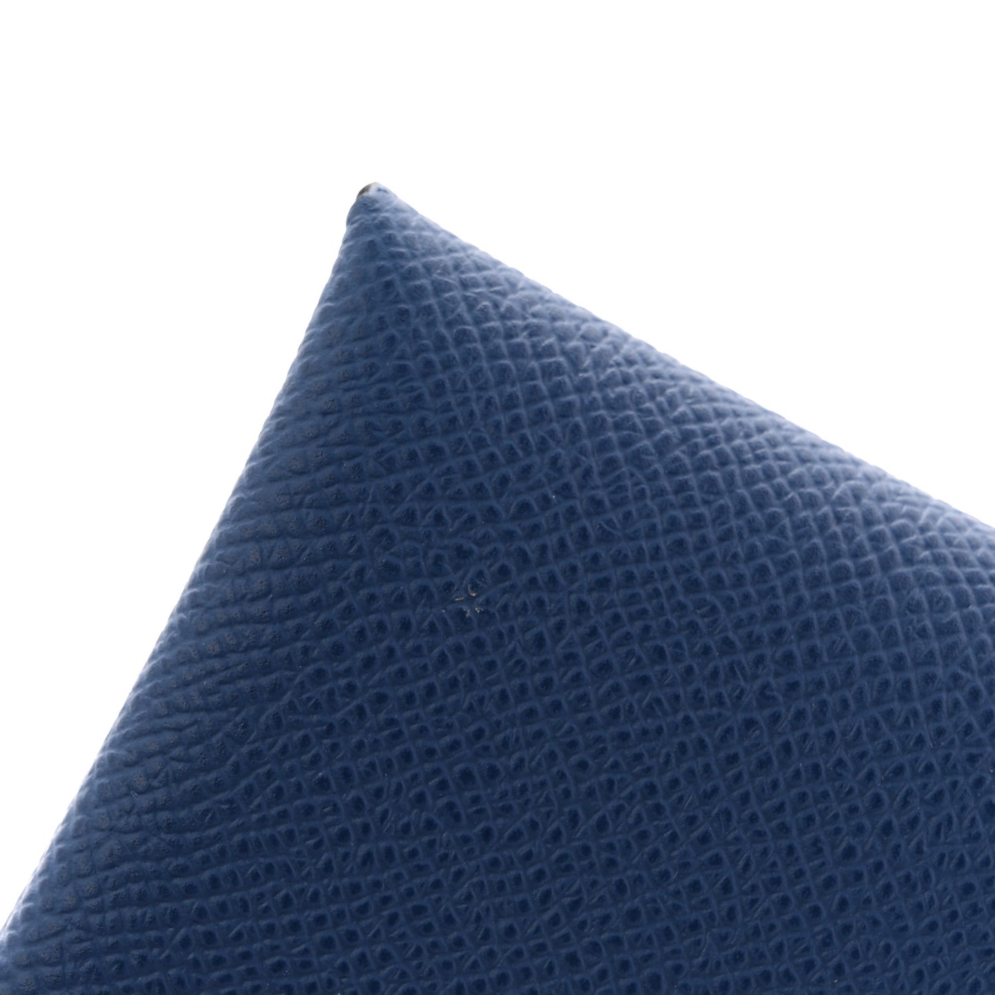 Epsom Verso Calvi Duo Card Case Bleu Tie Jaune Milton