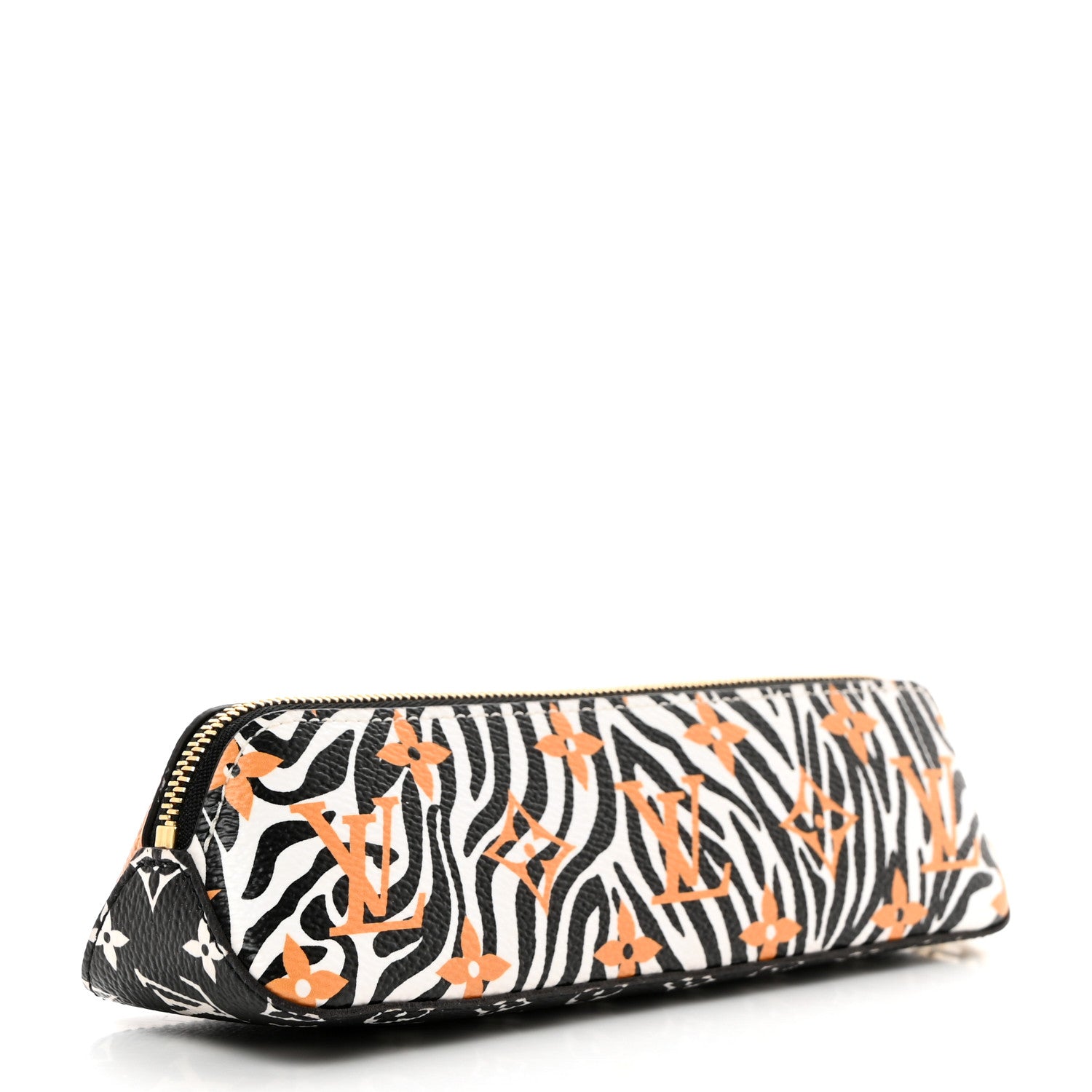Louis Vuitton Monogram Giant Jungle Elizabeth Pencil Pouch Caramel 3 of 7