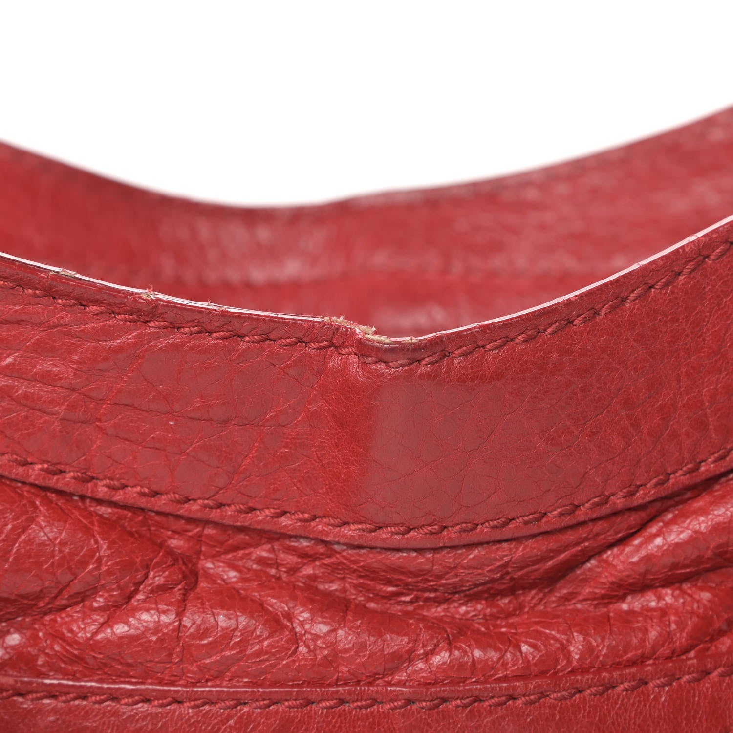Balenciaga Agneau Giant 12 Gold Hardware Town Rouge Lipstick 14 of 14