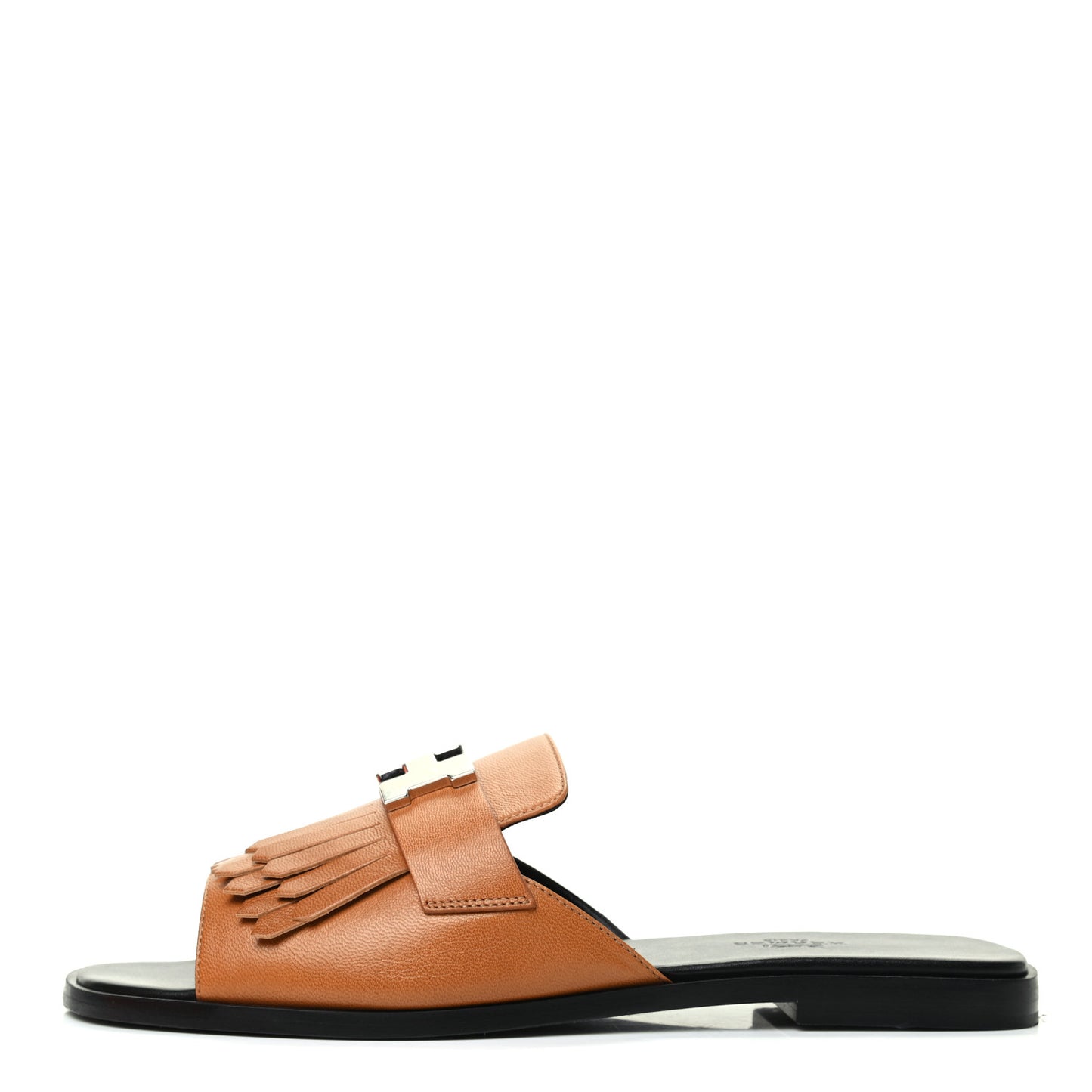 Calfskin Auteuil Sandals 38.5 Beige Dore