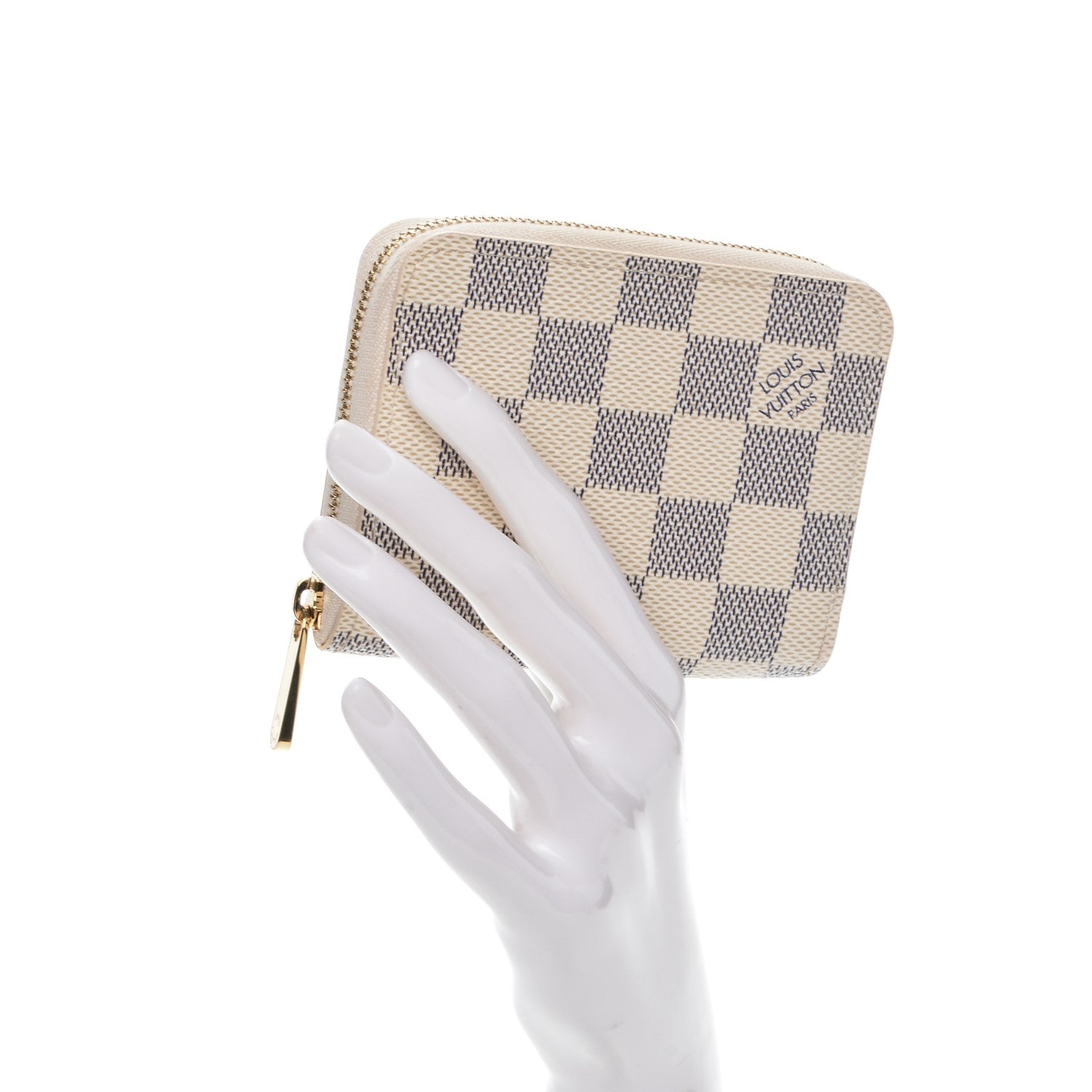 Louis Vuitton Damier Azur Zippy Coin Purse 2 of 6