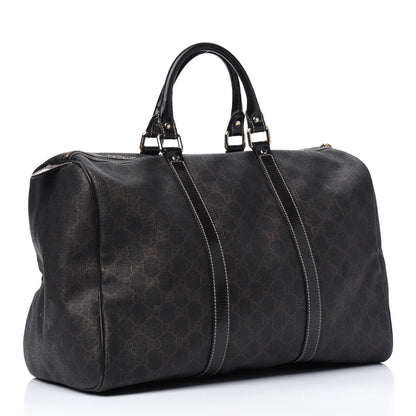 Gucci GG Plus Monogram Large Joy Boston Dark Brown 3 of 29