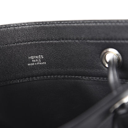 Hermes Milo Lambskin Swift Mini Aline Black 8 of 10