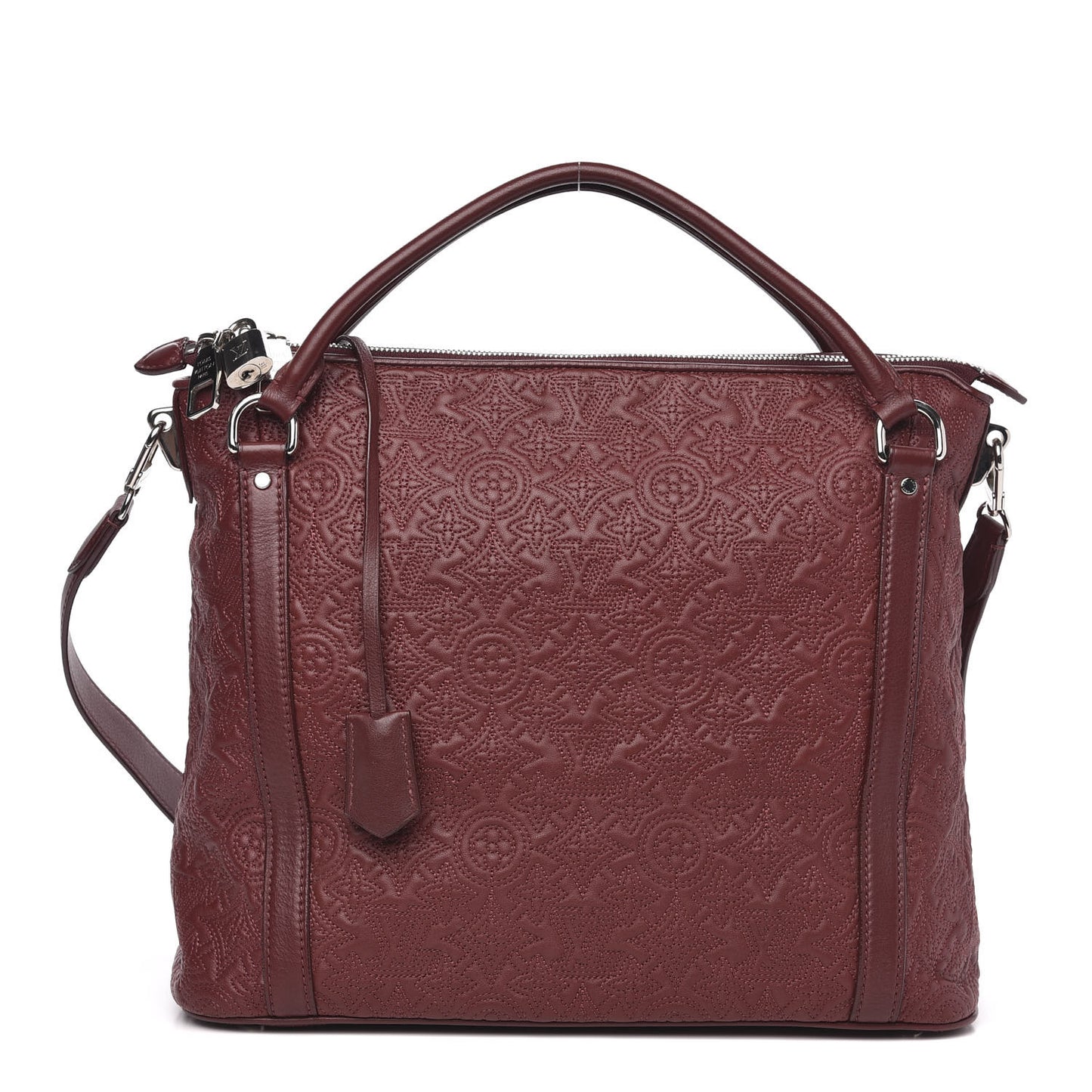 Monogram Lambskin Antheia IXIA PM Fuchsia