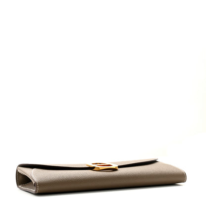 Hermes Epsom Maillon Wallet To Go Etoupe 3 of 11