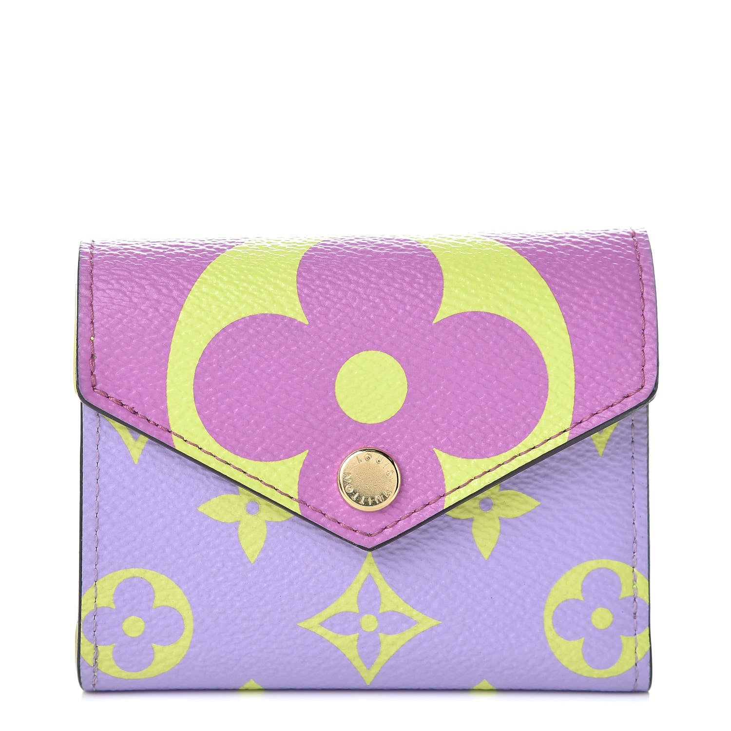 Louis Vuitton Monogram Giant Zoe Wallet Pink Lilac 1 of 8