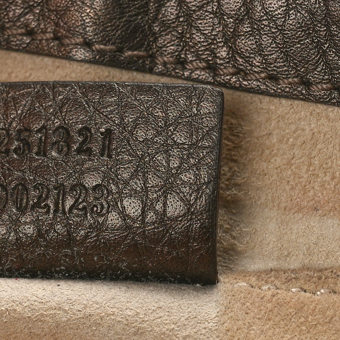 Pebbled Calfskin Small 1973 Chain Shoulder Bag Winter Leaf