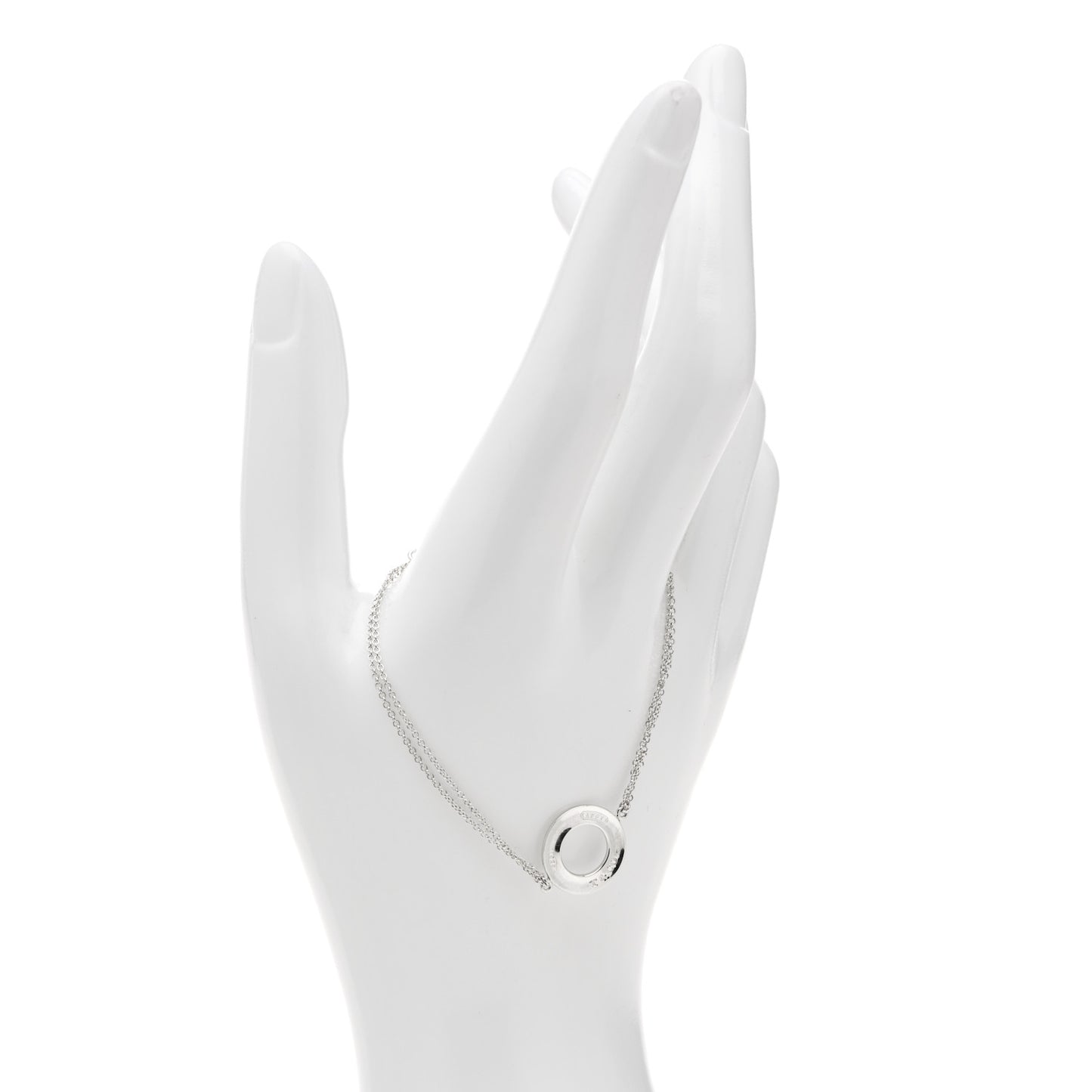 Sterling Silver 1837 Circle Chain Bracelet