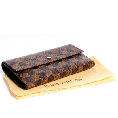 Louis Vuitton Damier Ebene Porte Tresor International Wallet 4 of 7