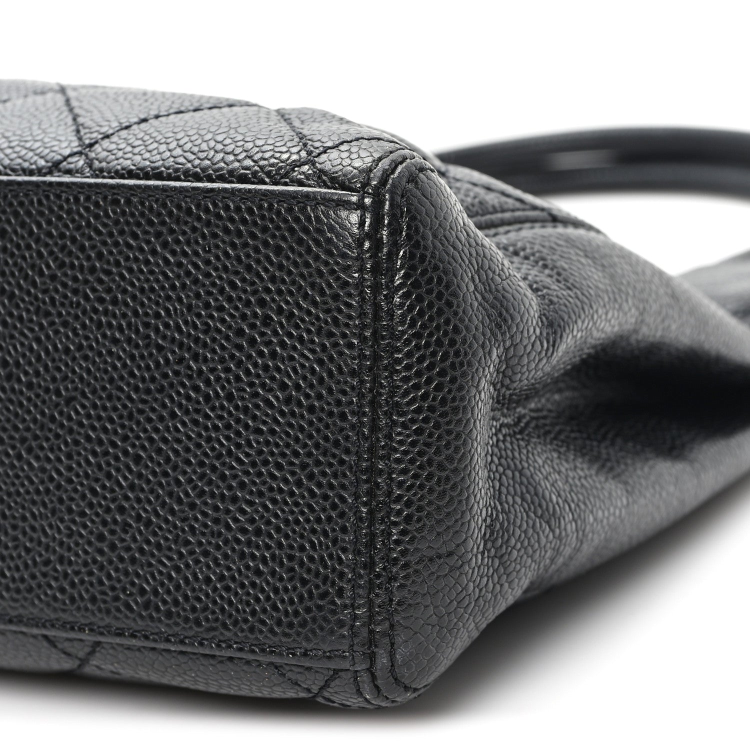 Chanel Caviar Quilted Shoulder Bag Black 10 of 11