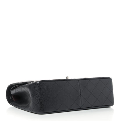 Chanel Caviar Quilted Jumbo Double Flap Black 3 of 10