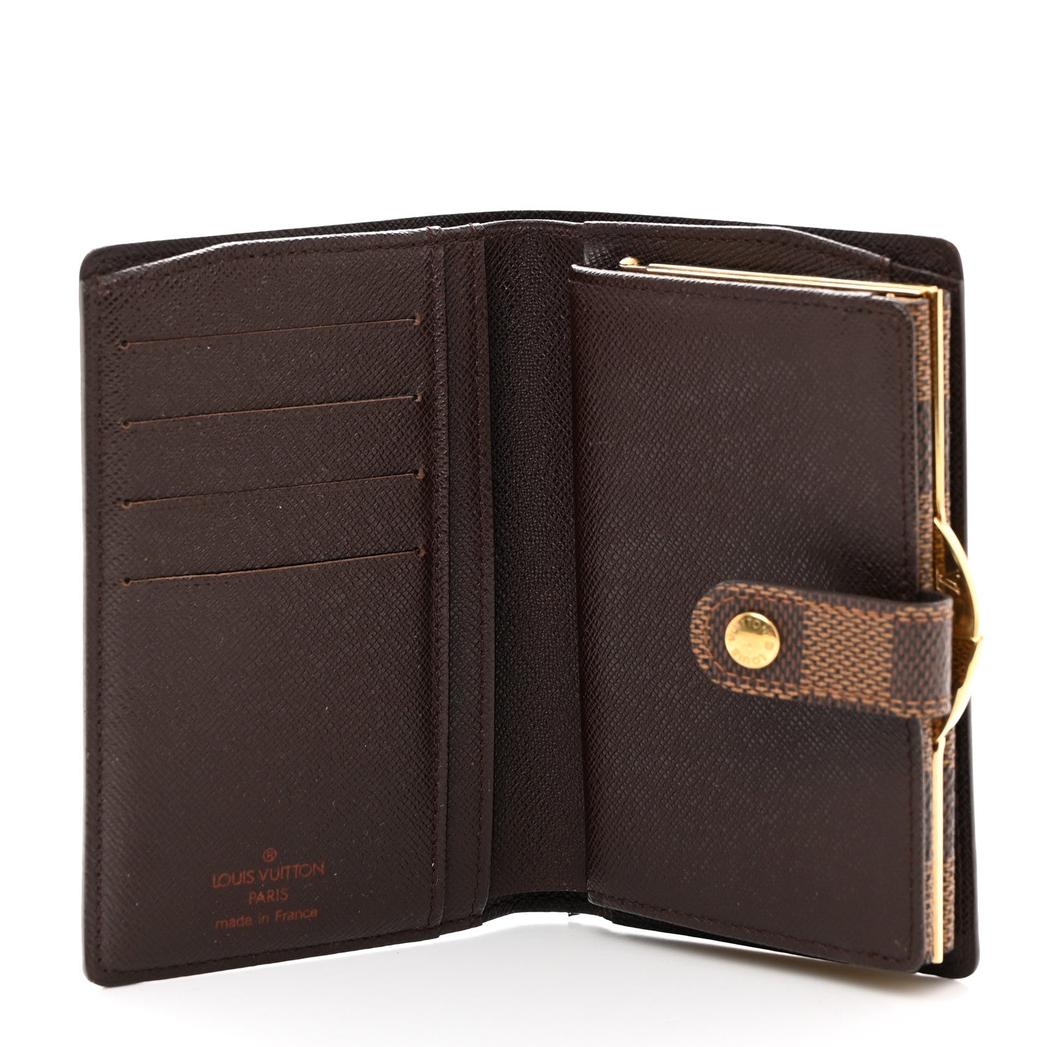 Louis Vuitton Damier Ebene French Purse Wallet 5 of 8