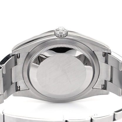 Rolex Stainless Steel 18K White Gold Diamond 36mm Oyster Perpetual Datejust Watch Blue Jubilee 126234 4 of 5