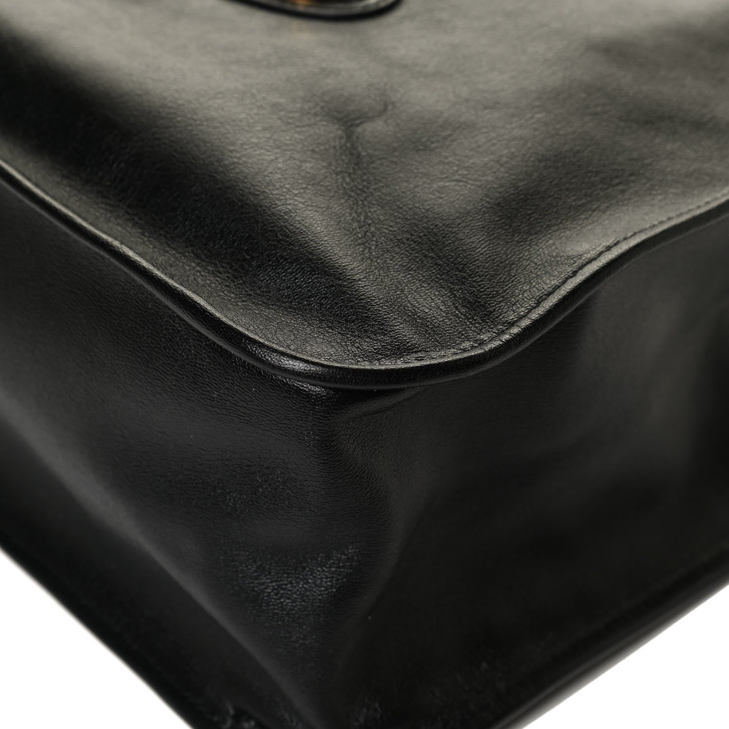 Gucci New Sakai Calfskin Lux Horsebit 1955 Tote Bag Black 13 of 14