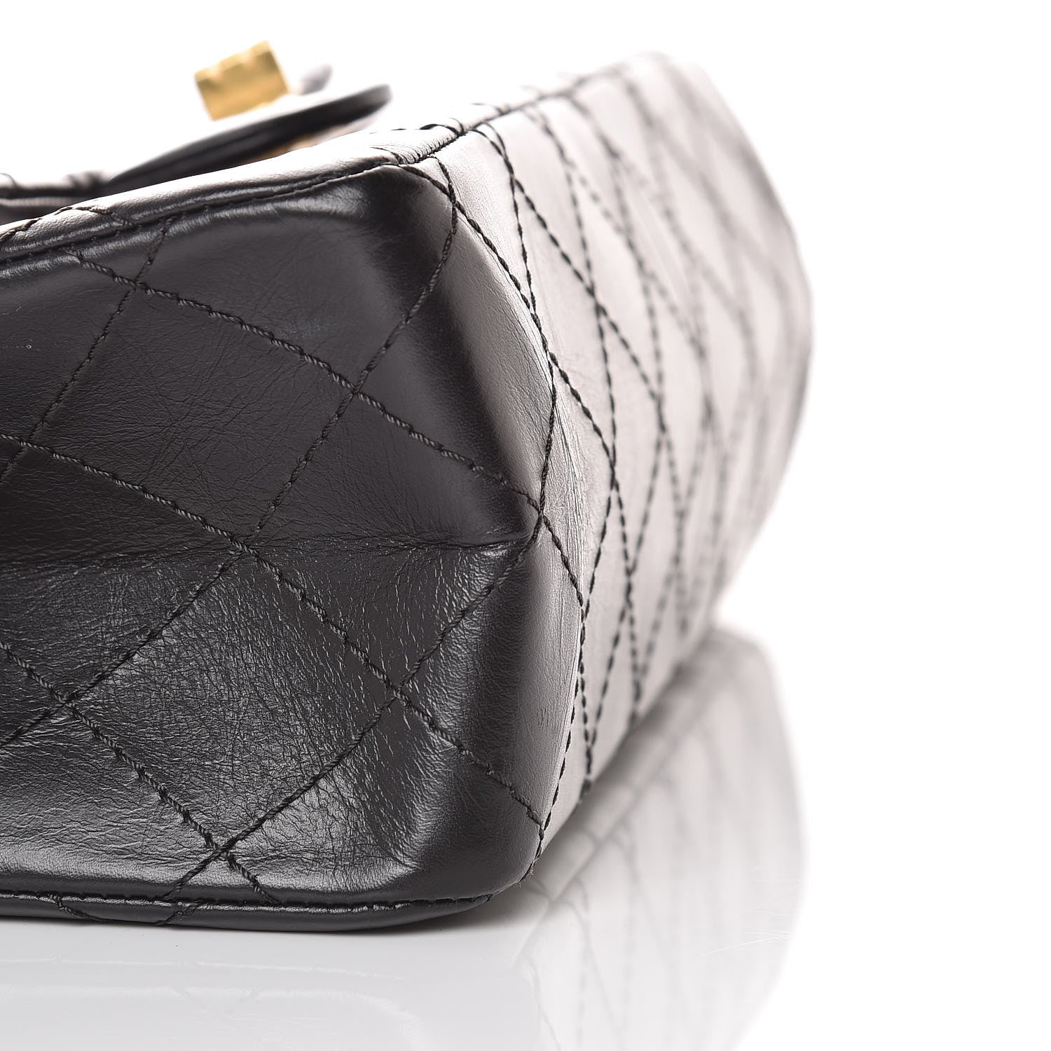 Chanel Aged Calfskin Quilted 2.55 Reissue 226 Flap Black 9 of 12