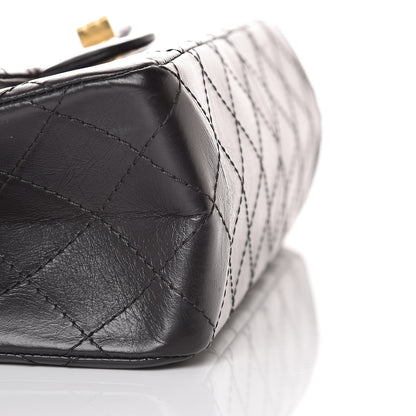 Chanel Aged Calfskin Quilted 2.55 Reissue 226 Flap Black 9 of 12
