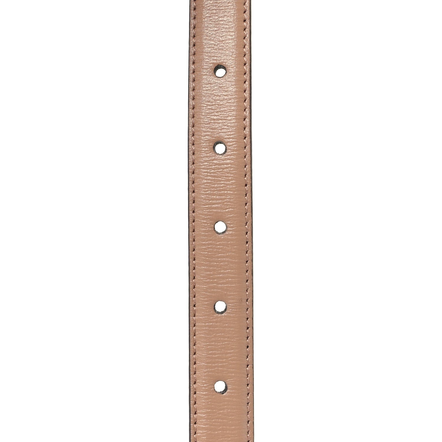 Gucci Azalea Calfskin Enamel Monochrome Double G 20mm Belt 80 32 Camelia 6 of 6