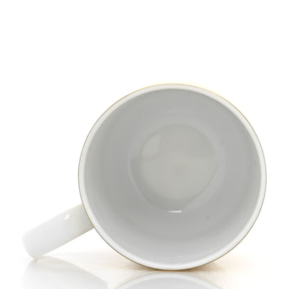 Hermes Porcelain Soleil d'Hermes Coffee Cup and Saucer 4 of 9