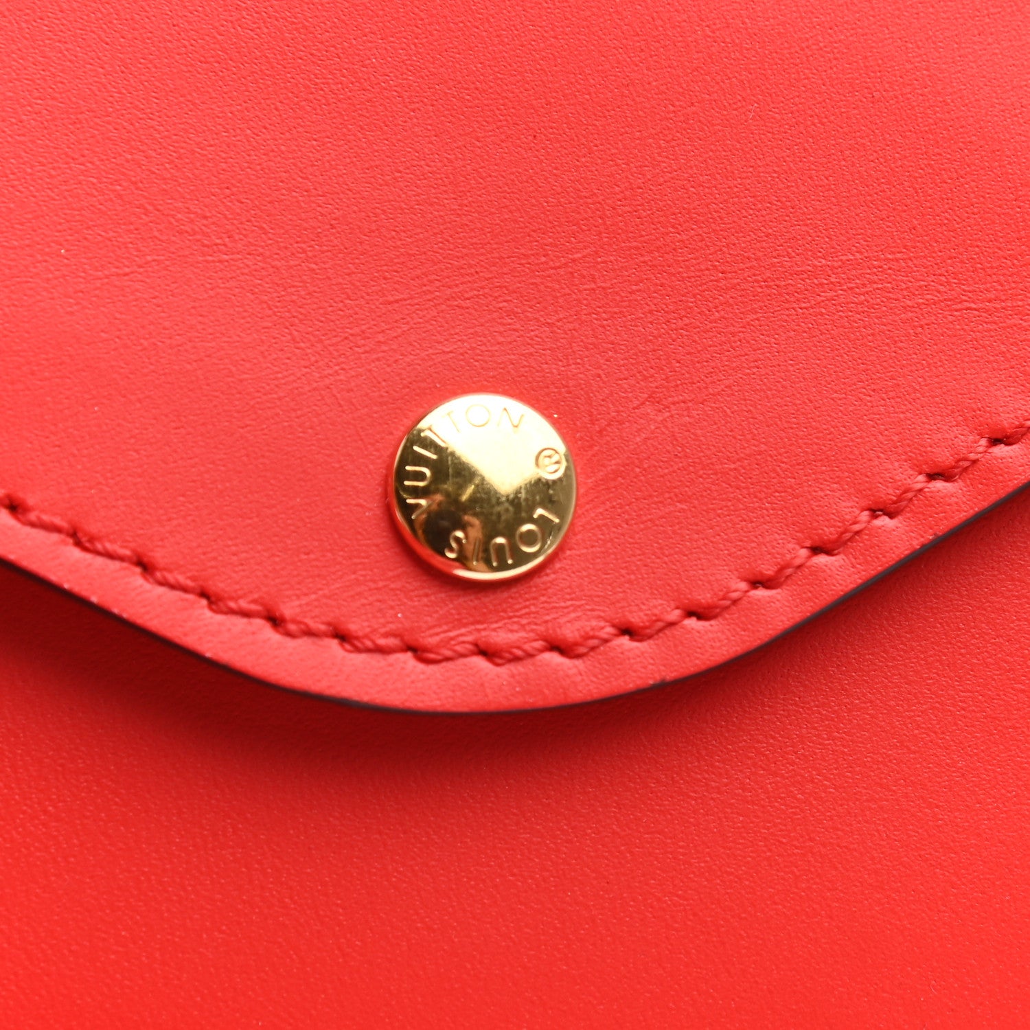 Louis Vuitton Veau Cachemire Chinese New Year Rat Envelope Pouch Red 7 of 8