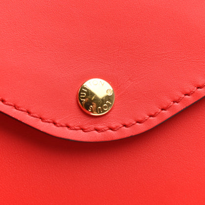 Louis Vuitton Veau Cachemire Chinese New Year Rat Envelope Pouch Red 7 of 8